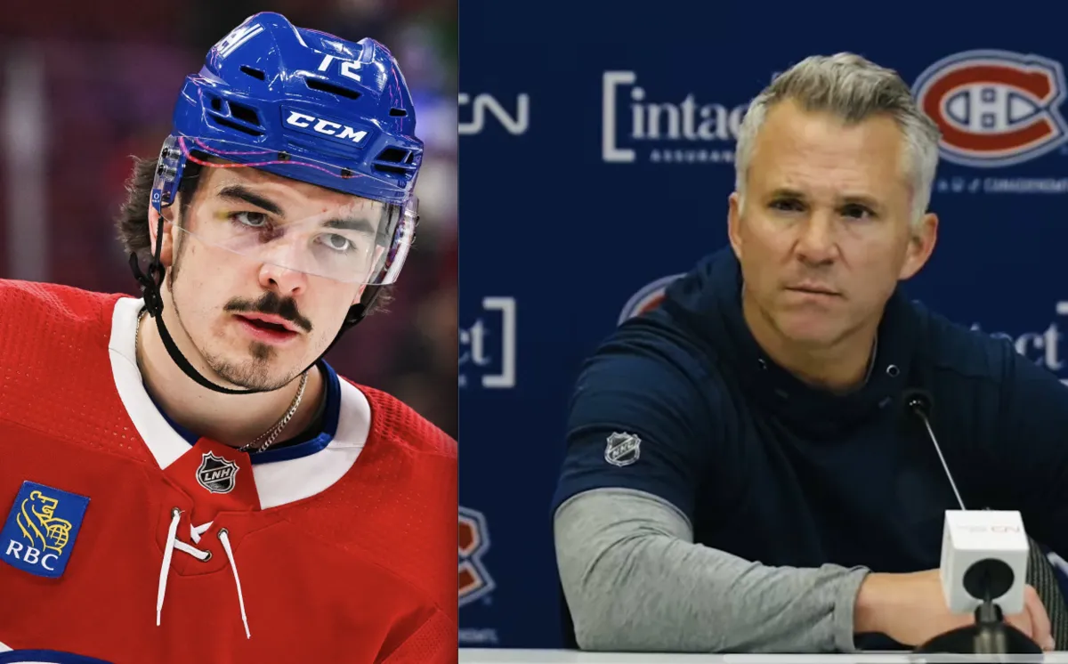 Martin St-Louis s'en prend à Arber Xhekaj devant les journalistes