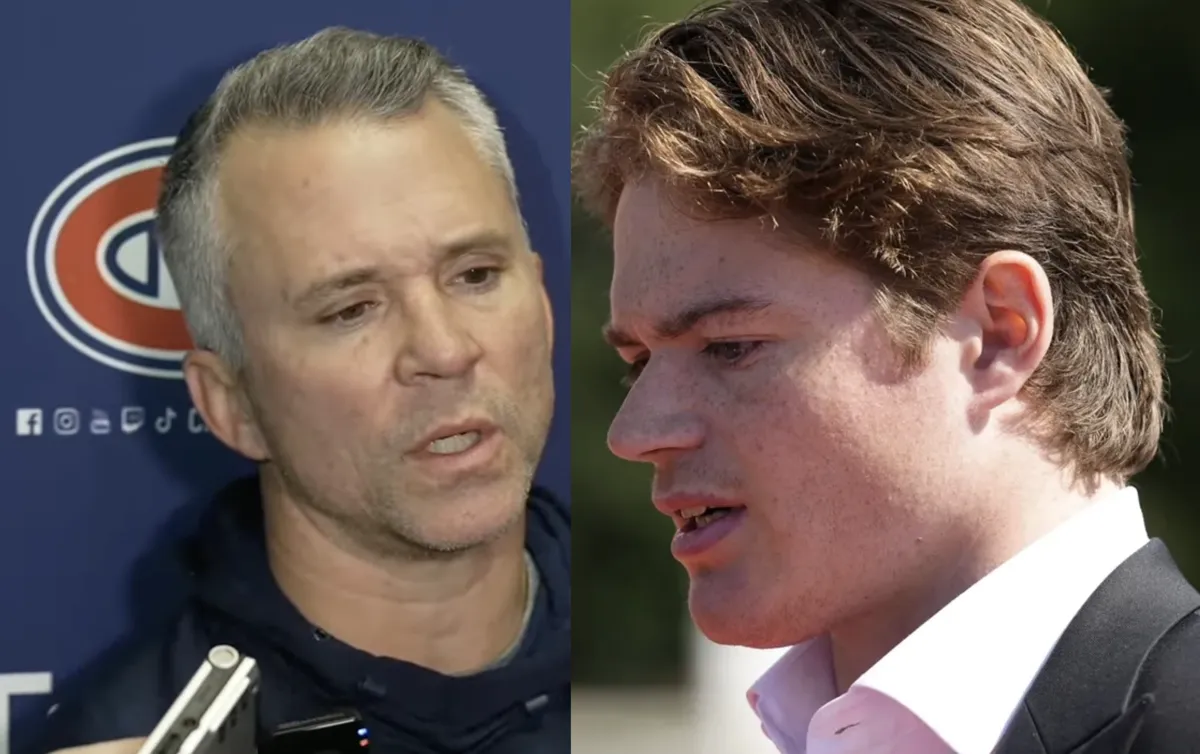 Surprise devant les médias: Martin St-Louis critique Cole Caufield