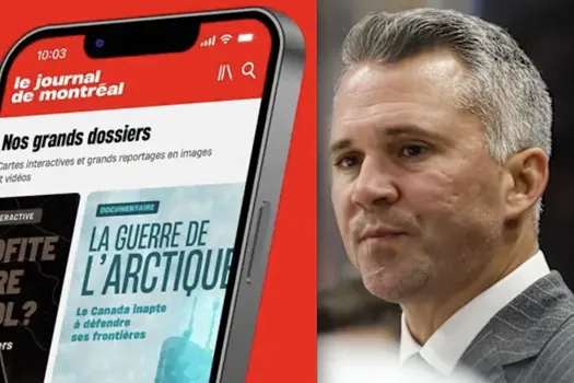 L'empire de Quebecor sur le dos de Martin St-Louis