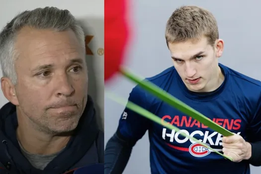 Martin St-Louis freine Lane Hutson : la ligne est mince entre sabotage et succès