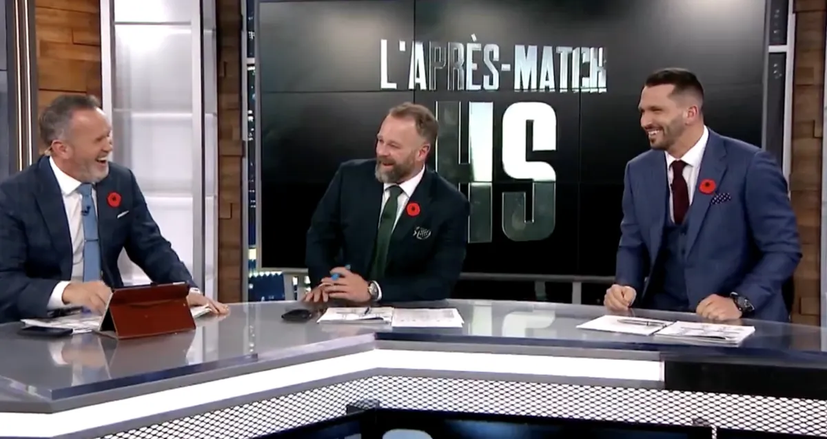 Dave Morissette, Guillaume Latendresse et Maxim Lapierre : un fou rire contre Martin St-Louis