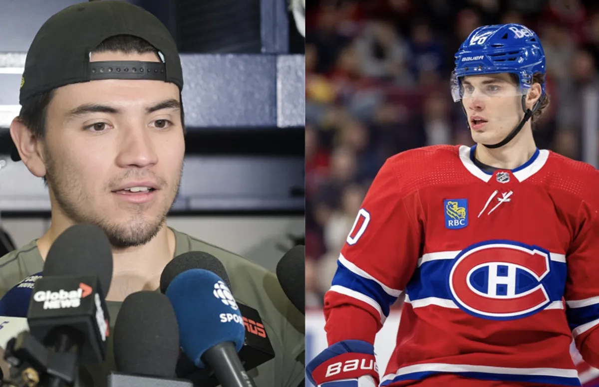 Fracture dans le vestiaire du CH: Nick Suzuki s’en prend à Juraj Slafkovsky