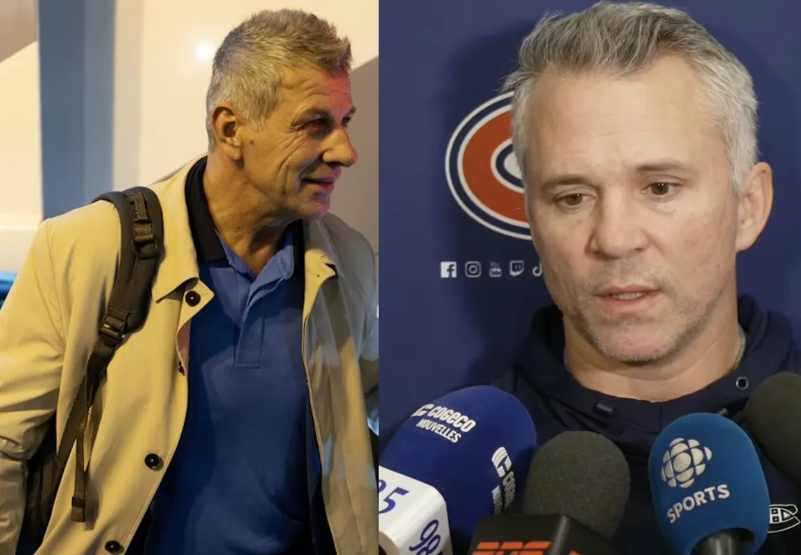 Martin St-Louis manque de respect à Marc Bergevin devant les caméras