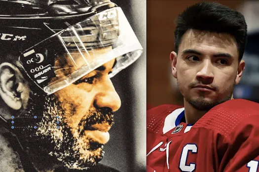 Donald Brashear tombe sur la tête de Nick Suzuki: le capitaine déchu