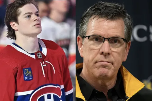 À ne pas inviter au même party: Cole Caufield et le coach des Penguins