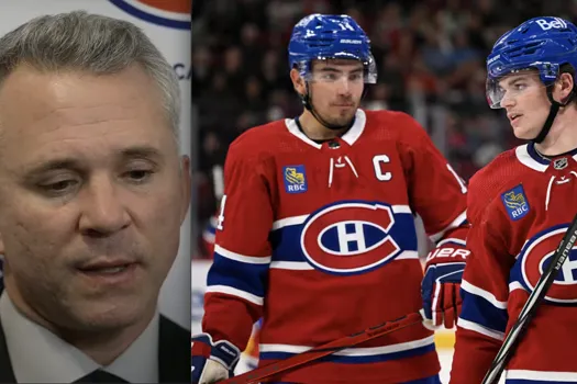 Crise dans la chambre: Nick Suzuki et Cole Caufield en veulent à Martin St-Louis