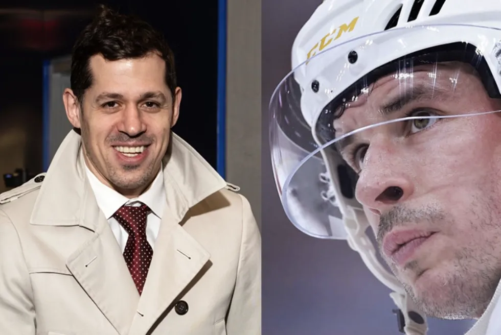 Evgeni Malkin montre la porte de sortie à Sidney Crosby