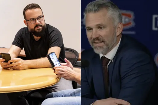 Un pauvre journaliste subit le traitement de Martin St-Louis: le coach quitte la salle