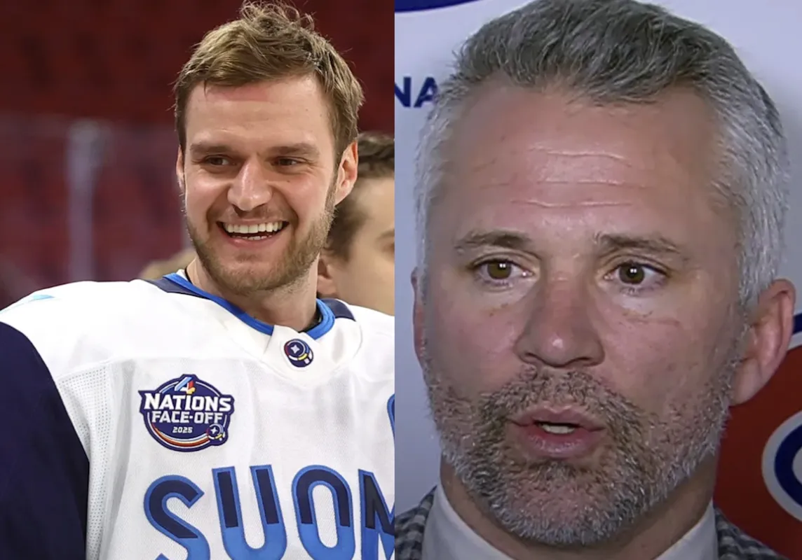 Aleksander Barkov envoie un message à Martin St-Louis