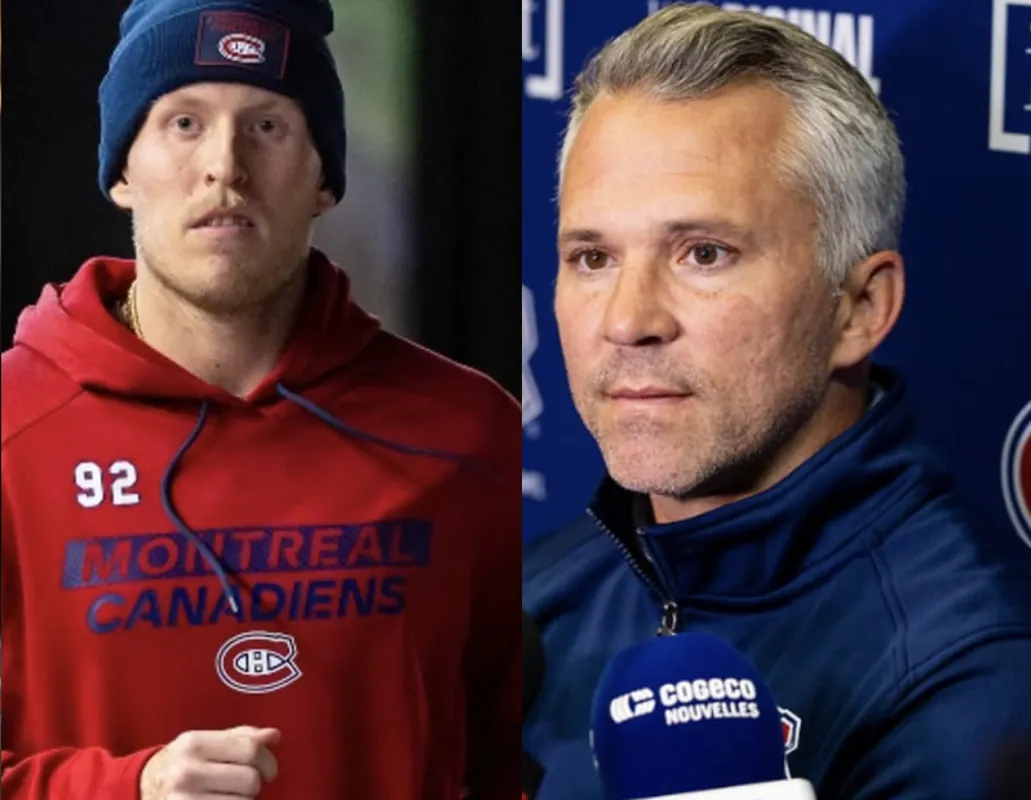 Commotion à l'entraînement: Martin St-Louis se couche devant Patrik Laine après avoir joué au dur