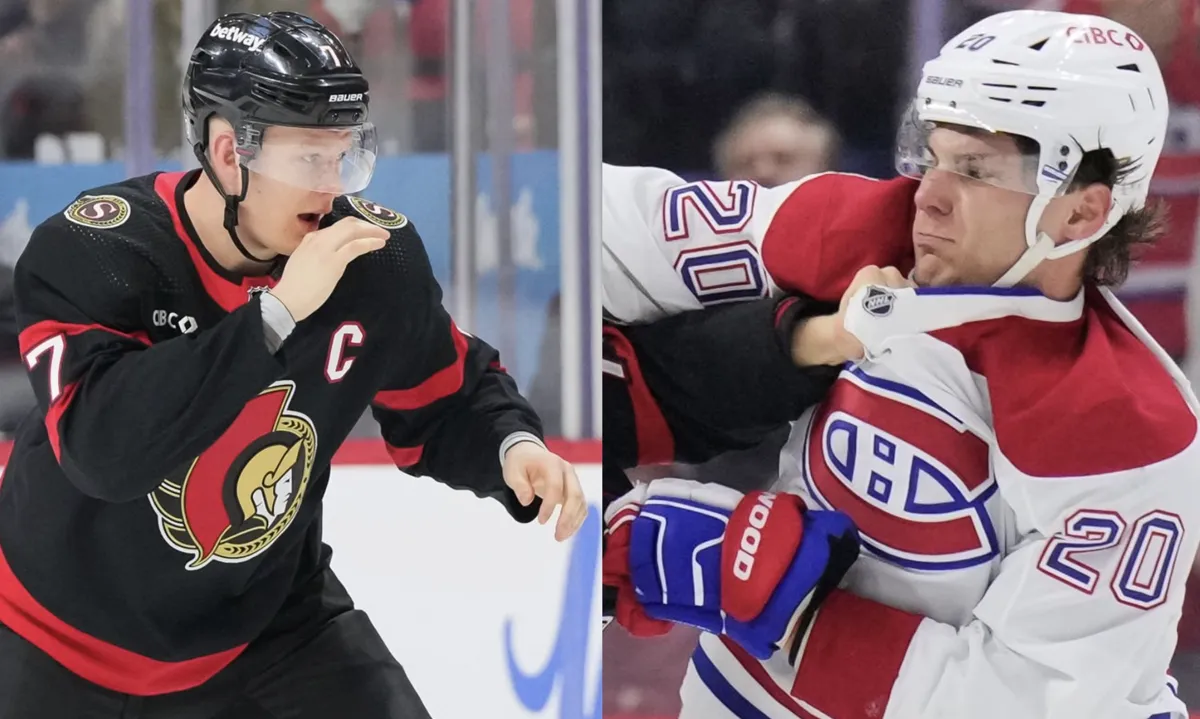 Juraj Slafkovsky vs Brady Tkachuk : la guerre est déclarée