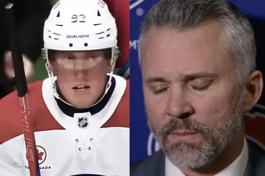 Martin St-Louis en crise: il nomme le cerveau de Patrik Laine devant les caméras