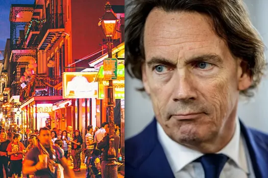 Pierre-Karl Péladeau s’effondre en Nouvelle-Orléans