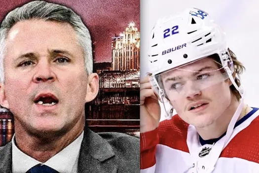 Martin St-Louis répond à Cole Caufield: le feu est pris entre les deux hommes