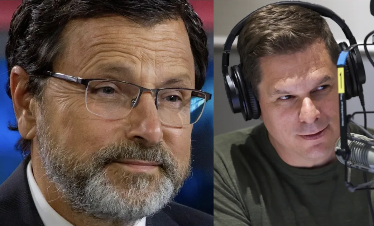 Patrick Lagacé s'effondre dans le studio de Cogeco: Denis Lévesque débarque