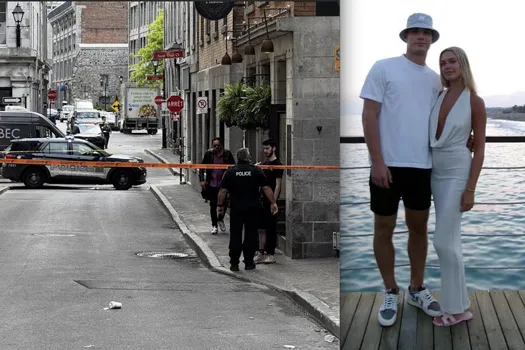 Incendie au Vieux-Montréal: Juraj Slafkovsky et son amoureuse sont avertis