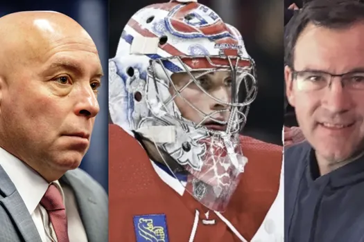 Tension au Centre Bell: Kent Hughes envoie promener le père de Cayden Primeau