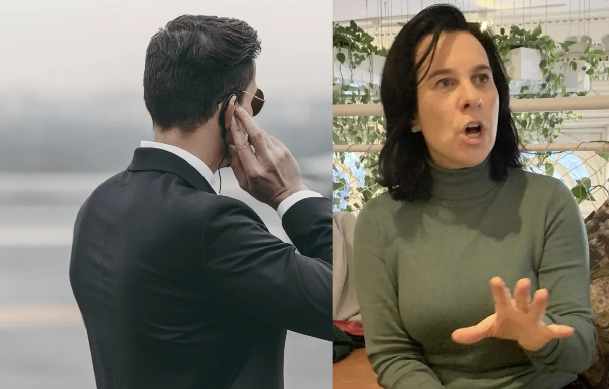 Commotion au marché Jean-Talon: Valérie Plante escortée par des gardes du corps