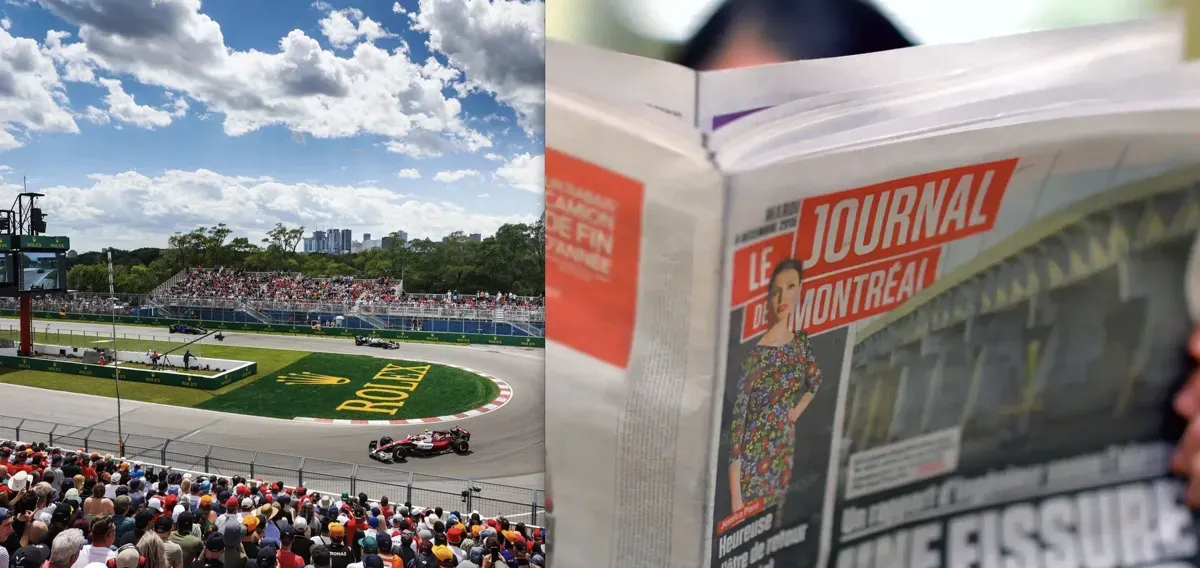 Sabotage au Grand Prix: honte publique au Journal de Montréal