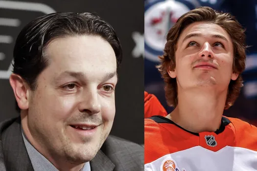 Alerte Transaction: Daniel Brière coiffe Kent Hughes et vole Trevor Zegras sous son nez
