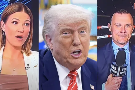Félix Séguin et Élizabeth Rancourt réveillent Donald Trump en direct