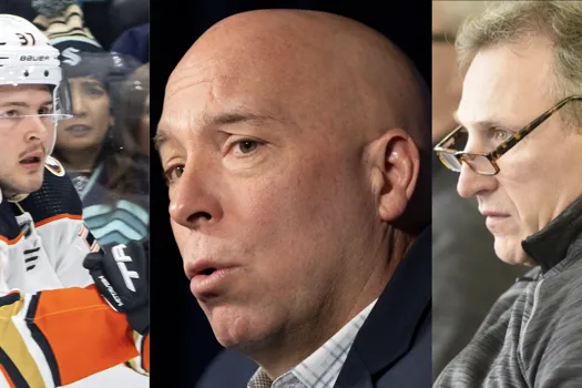 Appel téléphonique à Anaheim: Kent Hughes menace le DG des Ducks