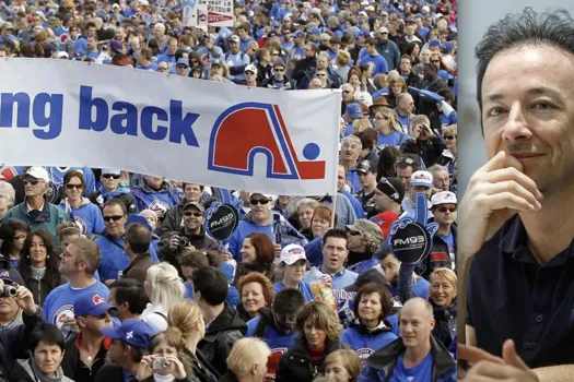 Bombe médiatique à Québec: Luc Poirier candidat de Gary Bettman pour ramener les Nordiques