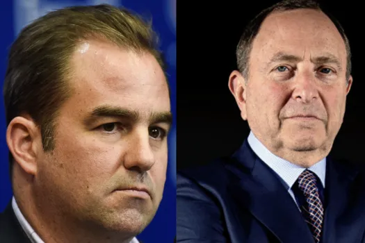 Colère noire de Geoff Molson: il voit rouge dans le bureau de Gary Bettman