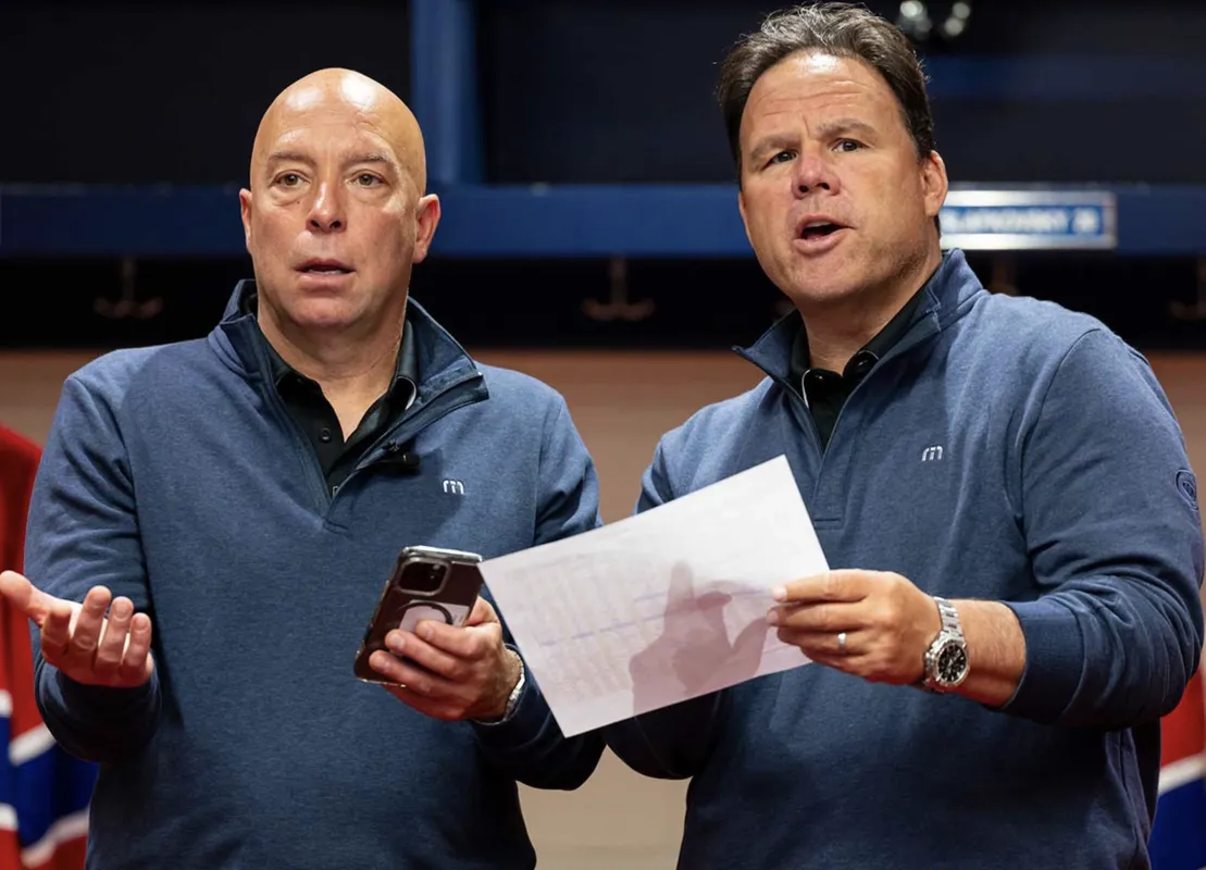 Coup de circuit à Chicago: Kent Hughes et Jeff Gorton écrivent l'histoire