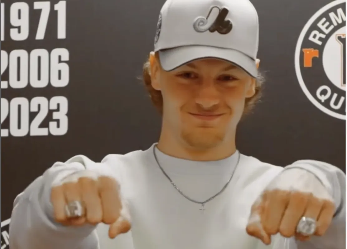 Intrigue à Brossard : Zachary Bolduc cultive le mystère avant ses débuts