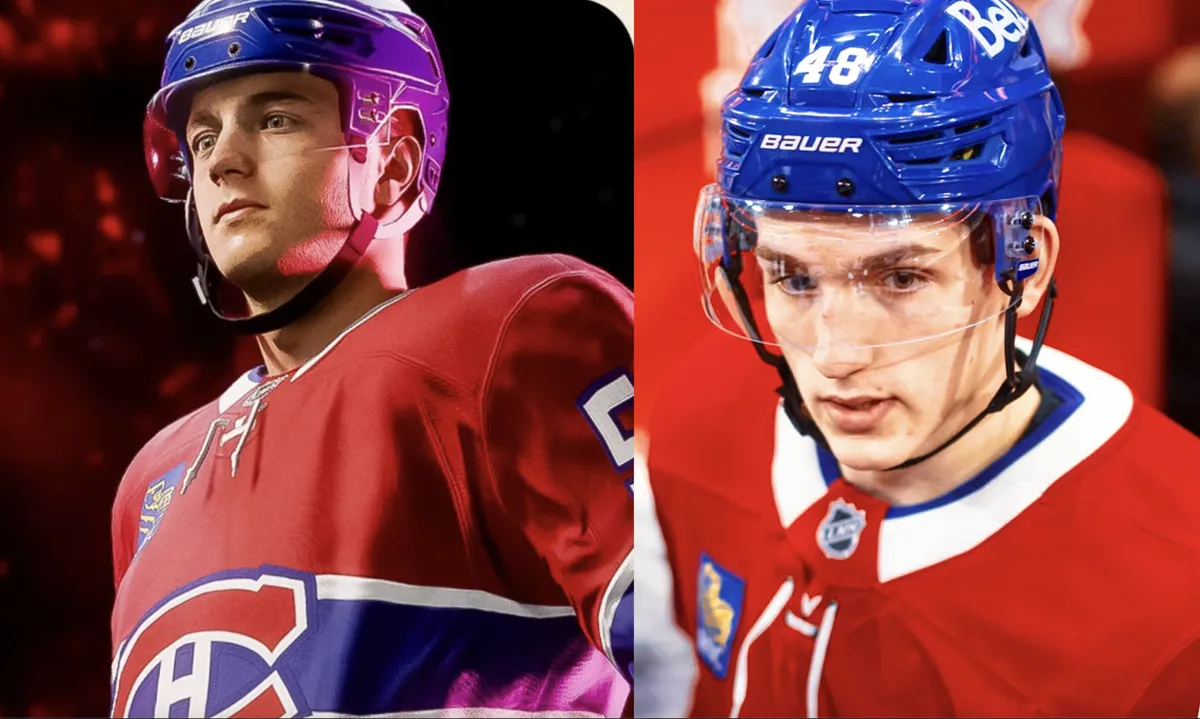 Mauvaise surprise pour Lane Hutson: Noah Dobson l'écarte