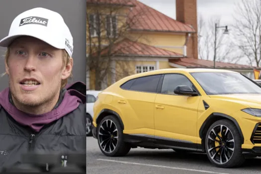Lamborghini jaune: Patrik Laine crée la commotion