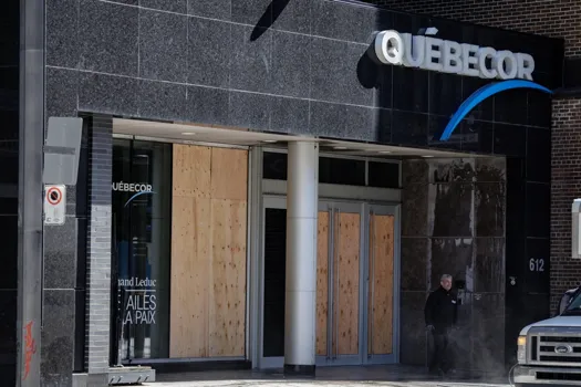 Québécor victime de vandalisme: Pierre-Karl Péladeau en panique