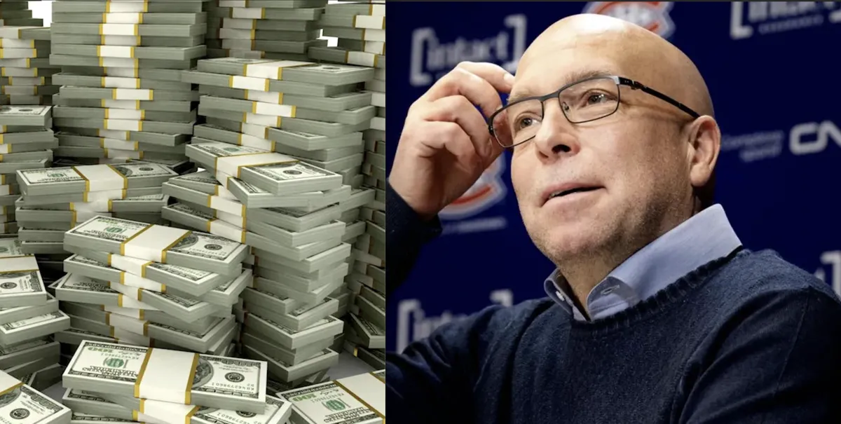 1,15 millions de dollars: Kent Hughes se fait avoir
