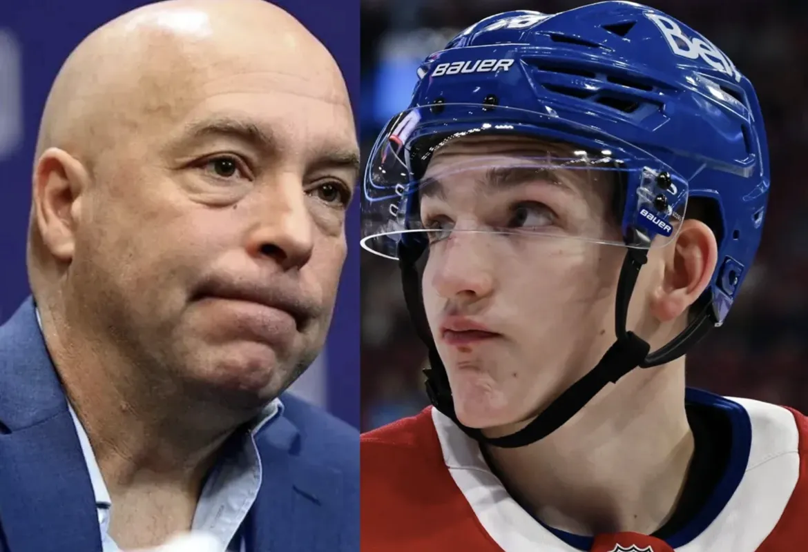 Euphorie chez les partisans du Canadien: Lane Hutson fait sauter la banque