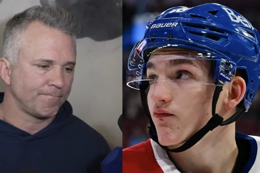 Altercation sur le banc: Lane Hutson répond à Martin St-Louis
