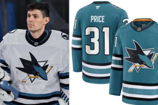 Bombe à San Jose : Carey Price fait fureur dans l’uniforme des Sharks