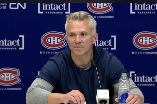 Confrontation avec les journalistes: Martin St-Louis choque la salle de presse