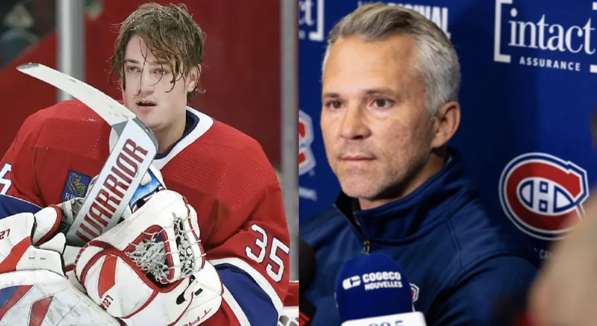 Annonce de TVA Sports: Martin St-Louis abandonne Samuel Montembeault