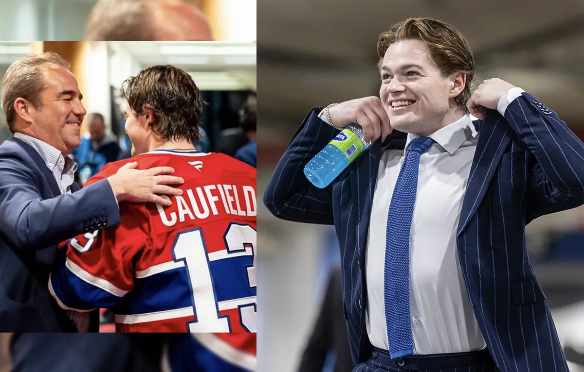 Cole Caufield, victime consentante du vol le plus doux du hockey moderne