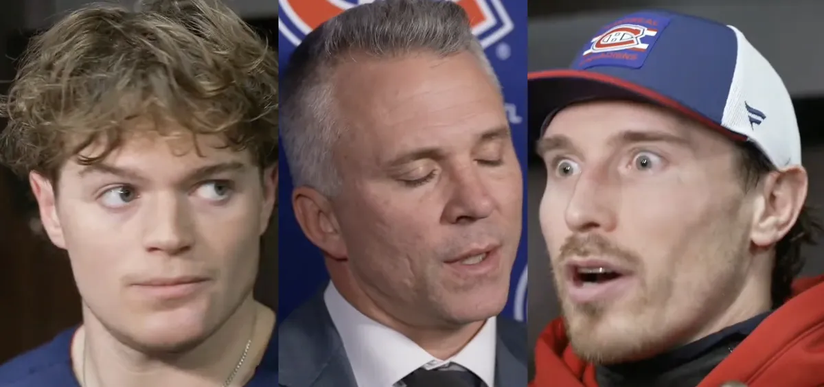 Critique explosive contre les arbitres: Brendan Gallagher, Cole Caufield et Martin St-Louis enragés