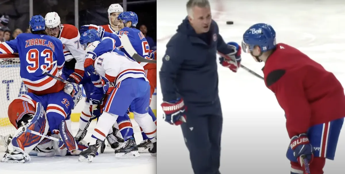 Discussion animée entre Lane Hutson et Martin St-Louis: le CH intimidé