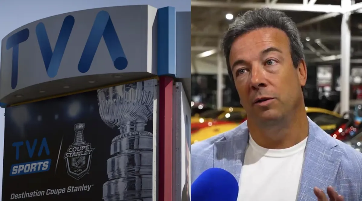 Fermeture de TVA Sports: le nom de Luc Poirier censuré