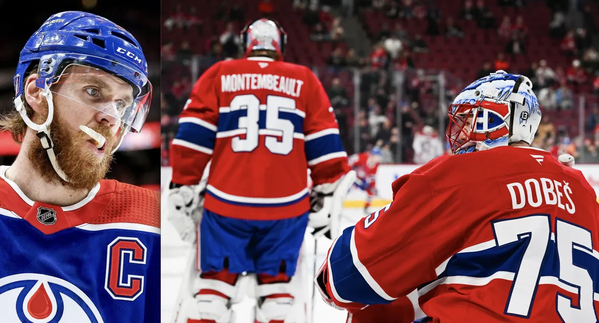 Samuel Montembeault à Edmonton: Jakub Dobeš force la transaction