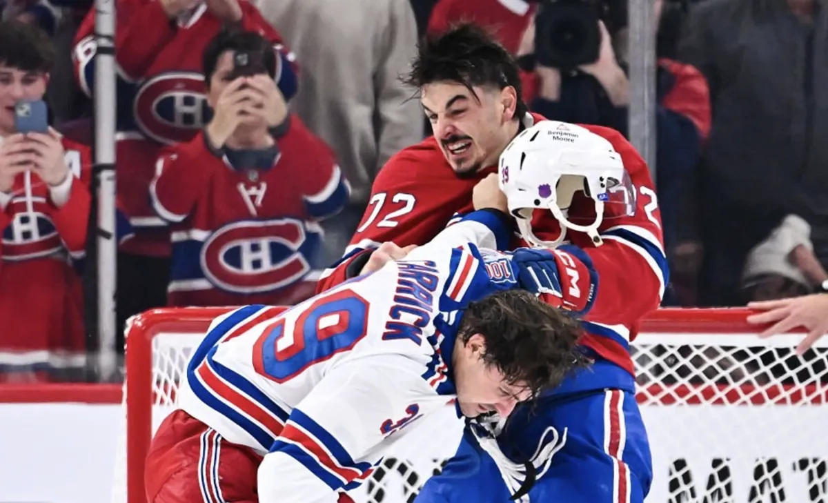 Scène tendue à Montréal : Arber Xhekaj sort les poings pour défendre Lane Hutson