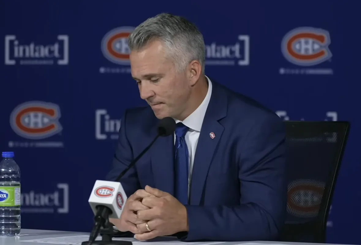 Silence dans la salle de presse : Martin St-Louis fait taire les journalistes