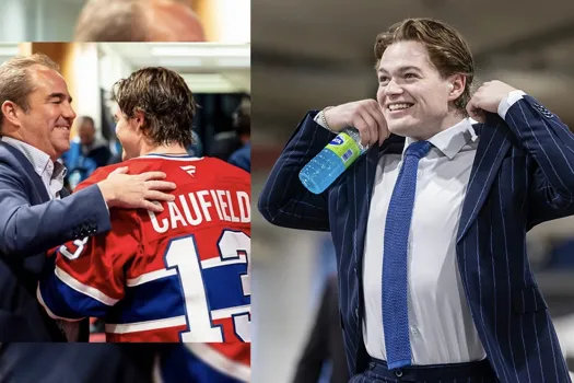 Cole Caufield, victime consentante du vol le plus doux du hockey moderne