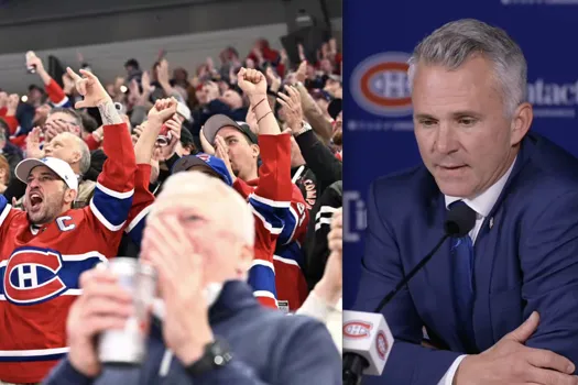 Émotion devant les caméras: Martin St-Louis lance un message aux fans du CH