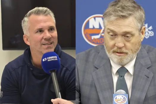Martin St-Louis crée la commotion: Patrick Roy s'effondre en conférence de presse