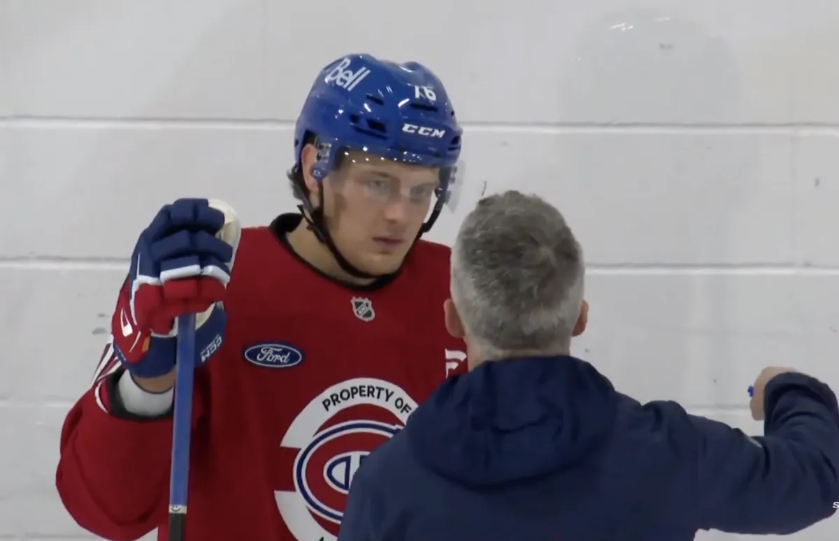 Discussion enflammée: Martin St-Louis met le feu au derrière de Zachary Bolduc